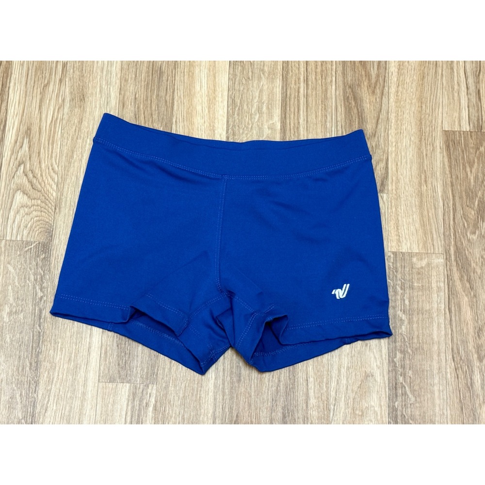 Varsity Spirit Womens Royal Blue Cheerleading Compression Shorts Size Small‎